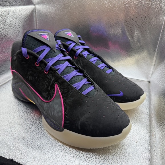 Size 11.5 Nike LeBron 22 EP Tunnel Vision Black Mens Basketball Shoes FZ1094-001 main image 9
